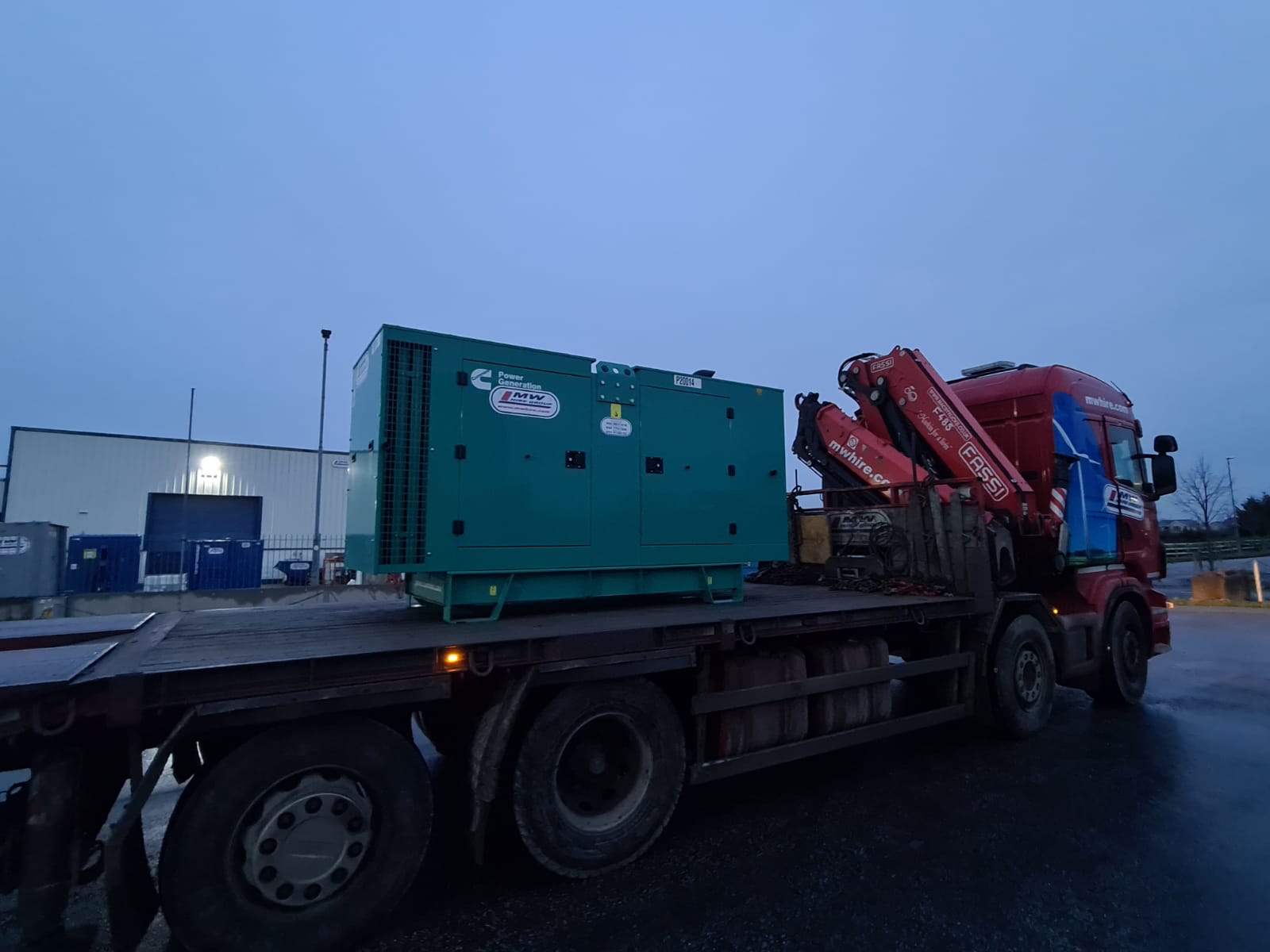 New Cummins 90 KVA...SOLD...customer in Cork